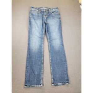 BKE Alec Jeans Mens 34x30 Blue Medium Wash Slim Straight Stretch Denim Pants